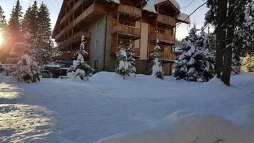 Fassade der Unterkunft