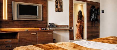 1 habitación, minibar, caja de seguridad en la habitación y escritorio