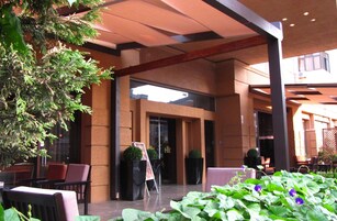 Entrada de la propiedad