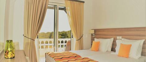 Superior Double Room | Pillowtop beds, in-room safe, desk, soundproofing