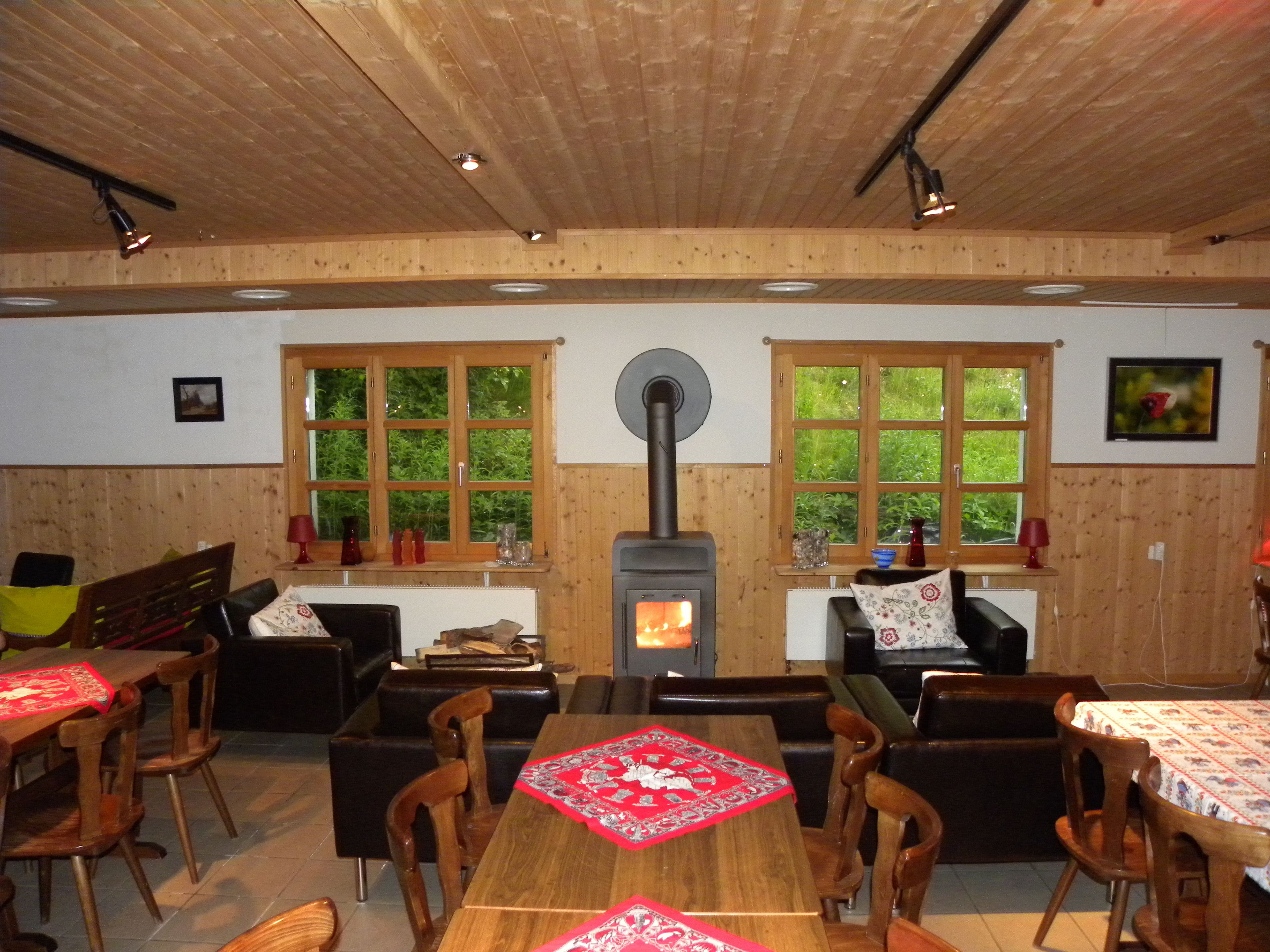 Breakfast and dinner served, garden views 