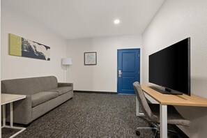 50-tums LCD-tv med satellitkanaler, Netflix och streamingtjänster