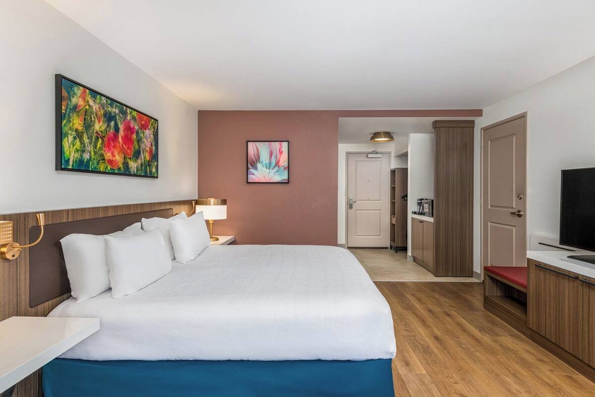 Ropa de cama de alta calidad, caja fuerte, cunas y camas supletorias