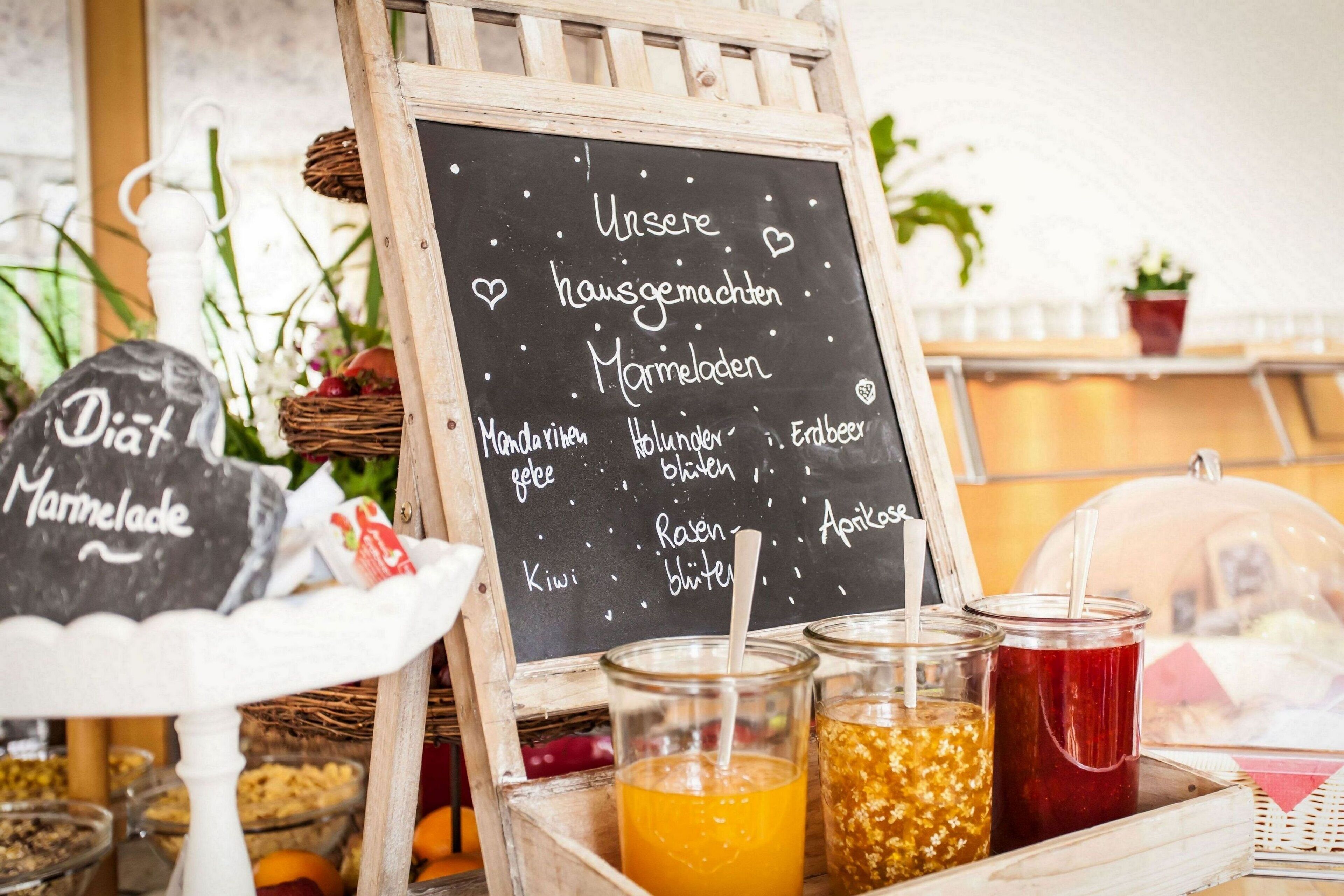 daily buffet breakfast (eur 15 per person)