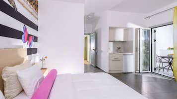 Superior-Studio (for 2) | Zimmersafe, schallisolierte Zimmer, kostenlose Babybetten