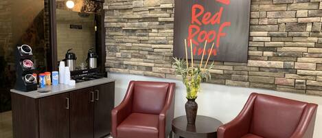 Zona de estar del vestíbulo