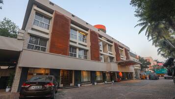 Overnatningsstedets facade