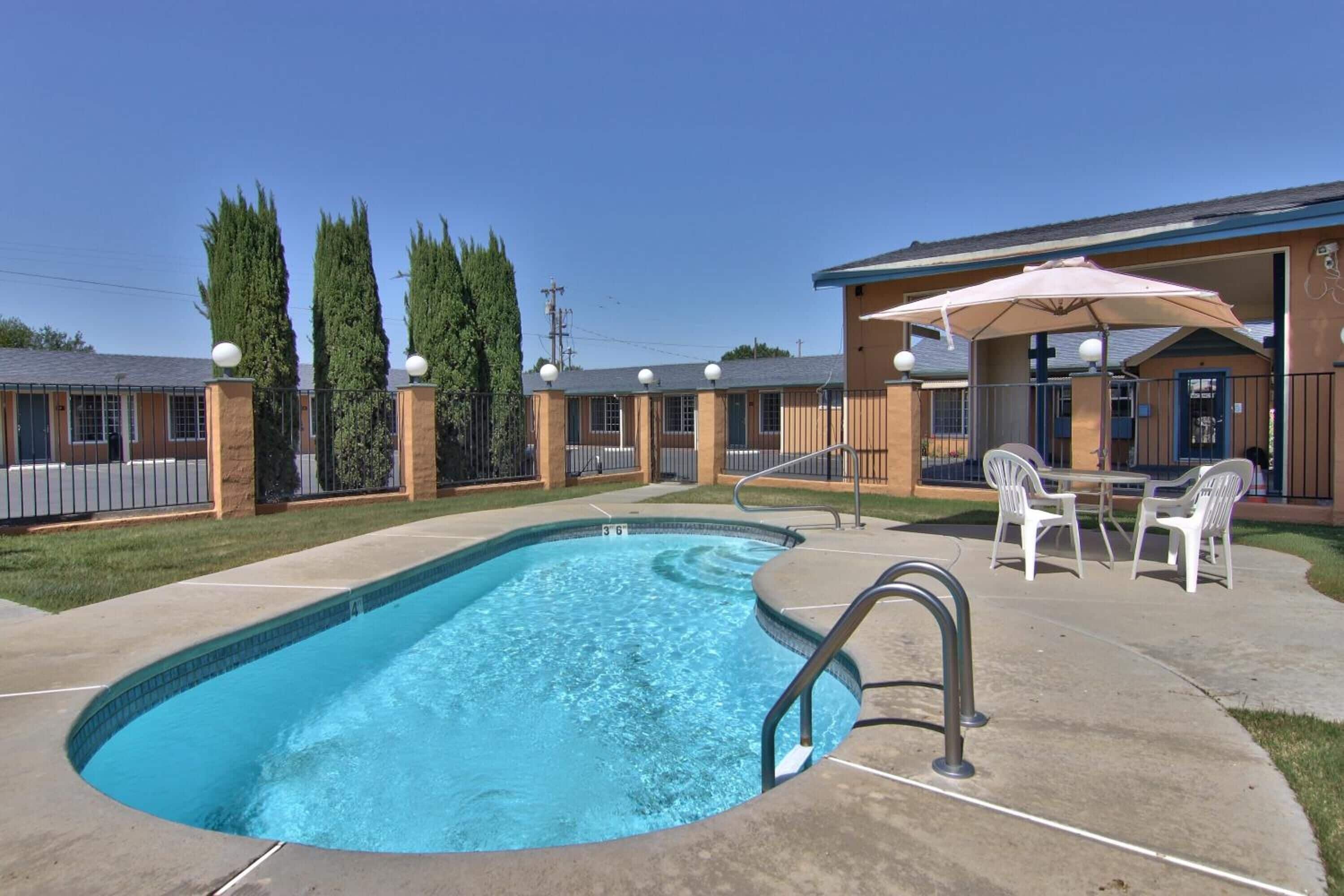 Alberca al aire libre 