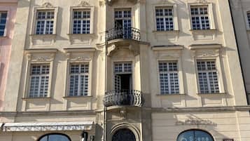 Fachada de la propiedad