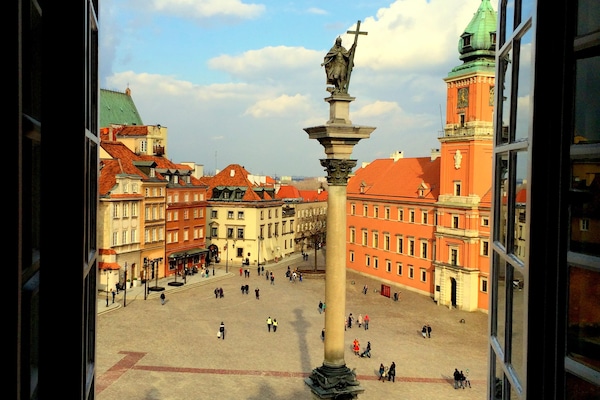 Vue depuis lâhĂ©bergement