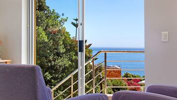 32-inch flat-screen TV with satellite channels, TV, DVD player