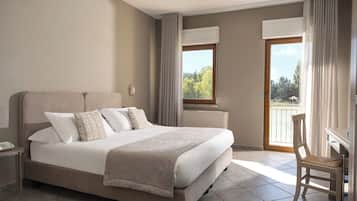 Couette en duvet d'oie, minibar, bureau, lits bébé (en supplément)