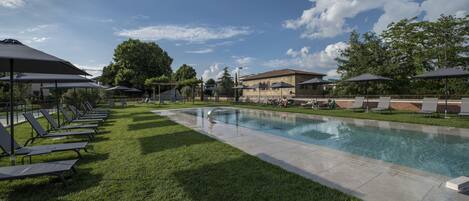 Piscine sur le toit