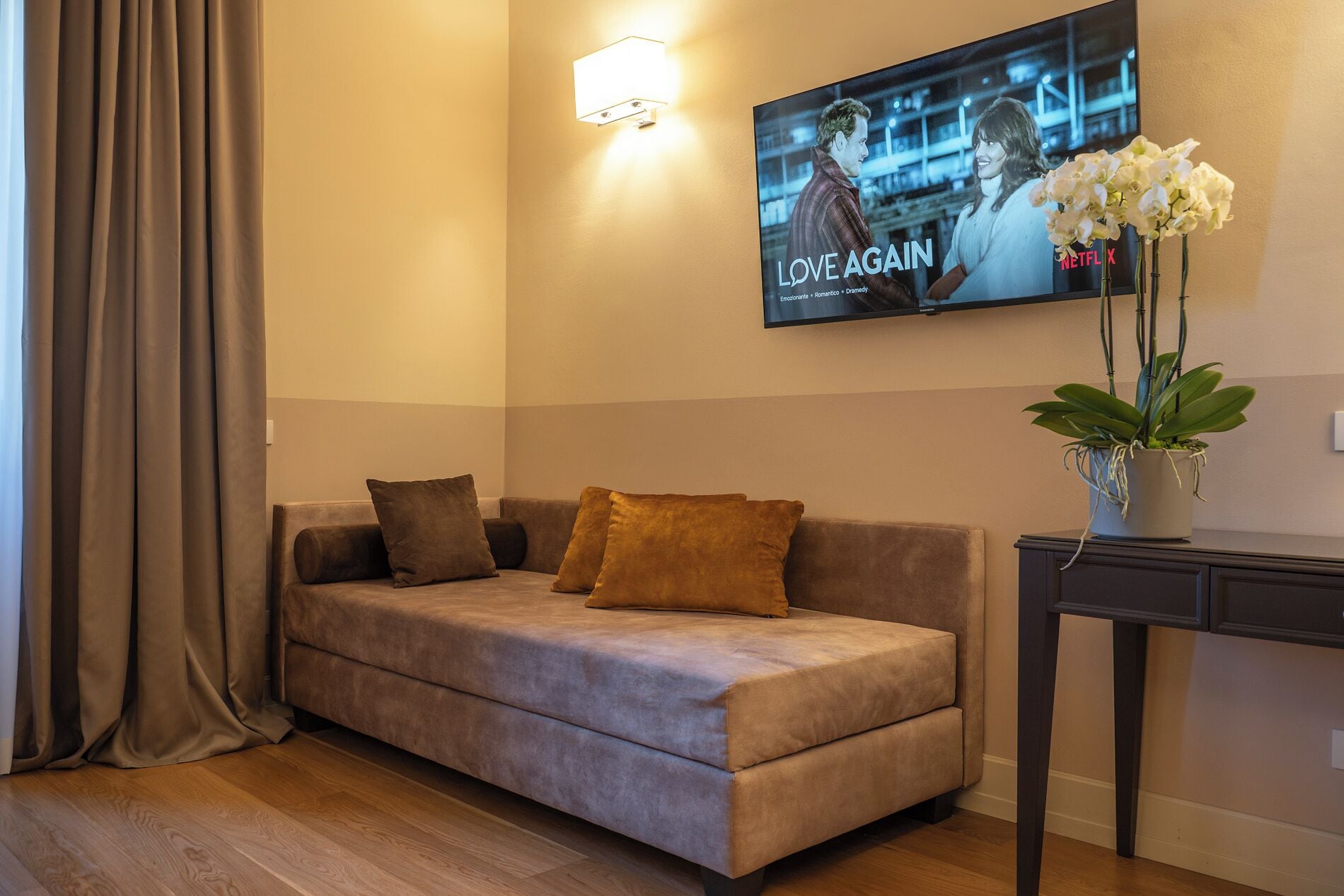 junior suite (spa access) | 1 bedroom, in-room safe, individually decorated, desk