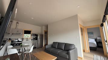 Superior Cabin, 2 Bedrooms | Living area | LED TV