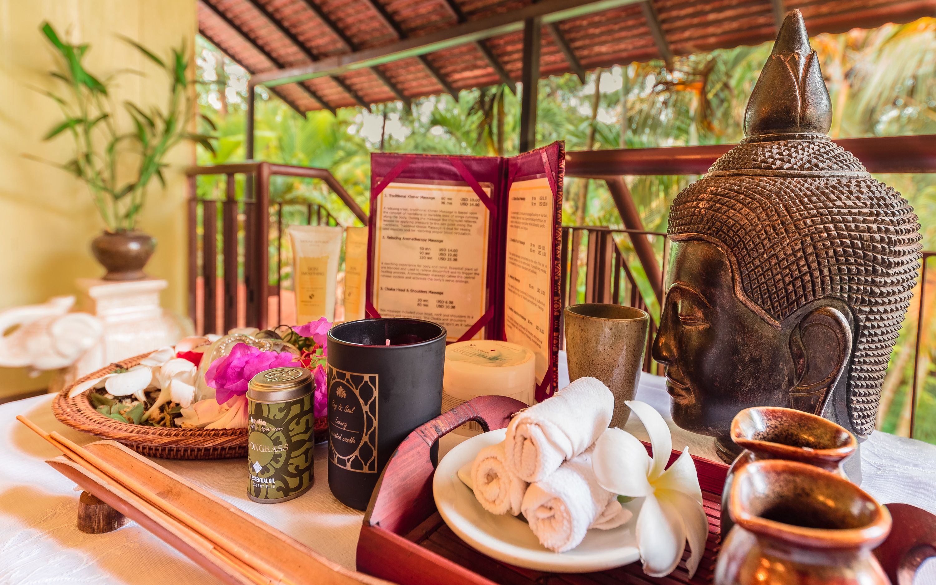 couples treatment room(s), aromatherapy, massages