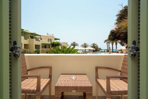 Double Sea View Room | View from room - Finikas Hotel (Naxos)