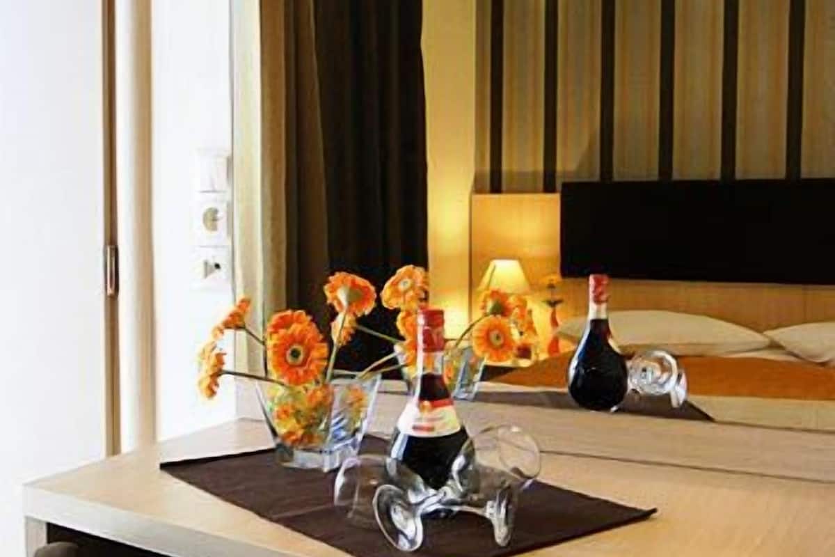 in-room safe, desk, blackout curtains, soundproofing