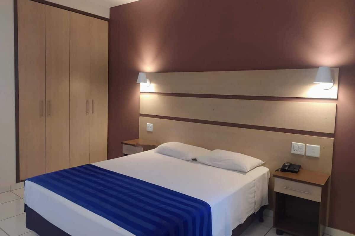 1 slaapkamer, een minibar, een kluis op de kamer