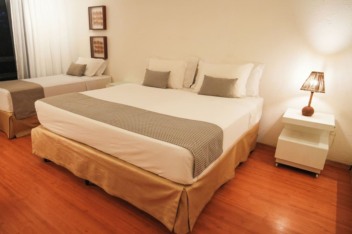 Premium Class Família | Minibar, caja de seguridad en la habitación y escritorio