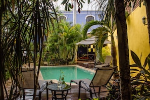 Terrace/patio - Hotel Marionetas (Mérida)