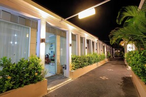 Fachada de la propiedad