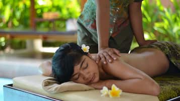 Couples treatment room(s), body treatments, body wraps, body scrubs