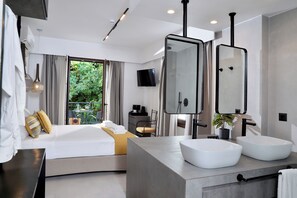 Kamar Deluks | Wi-Fi gratis dan seprai linen