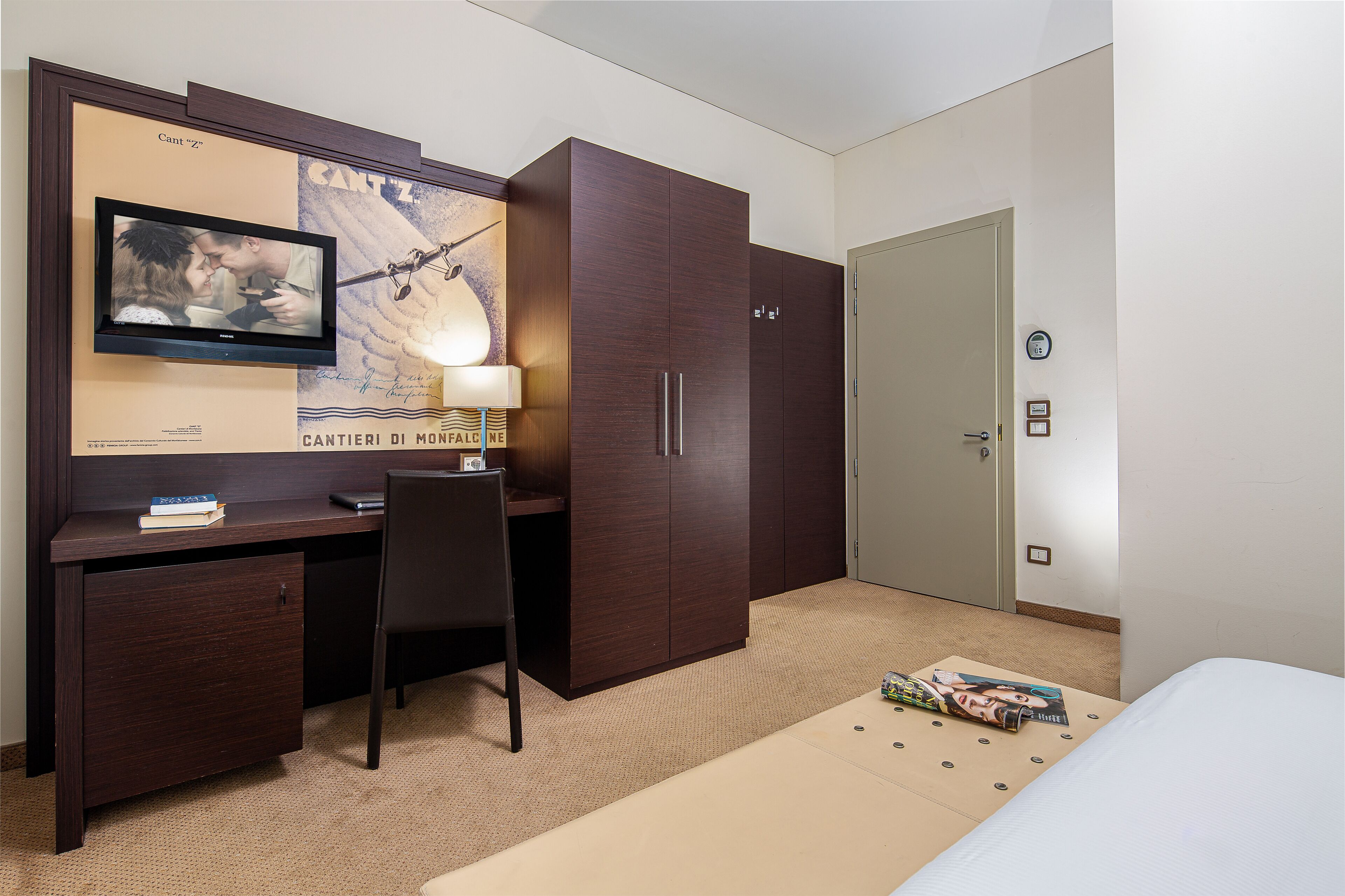 hypo-allergenic bedding, down duvets, minibar, in-room safe