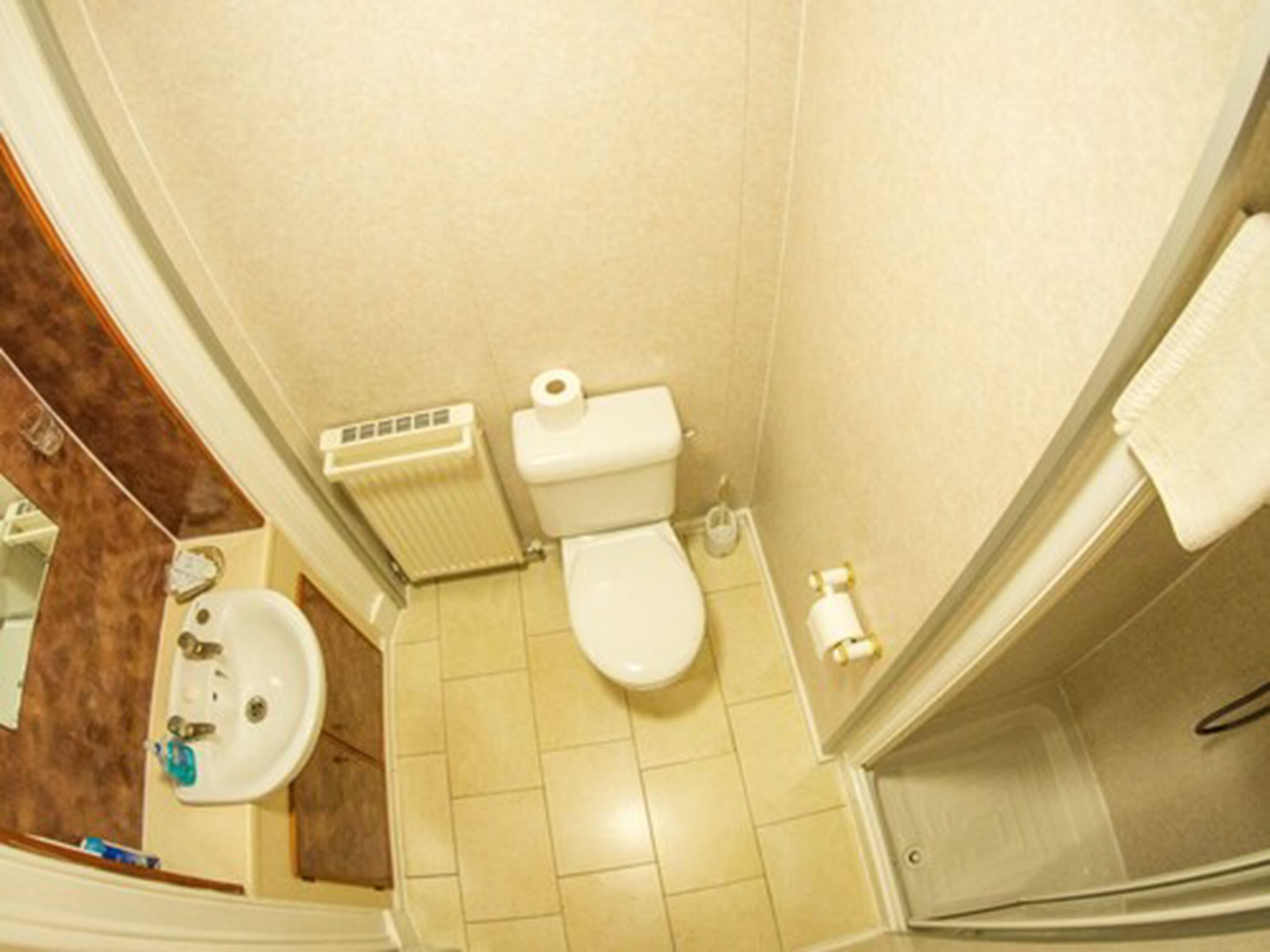 room | bathroom | free toiletries, hair dryer, towels, soap