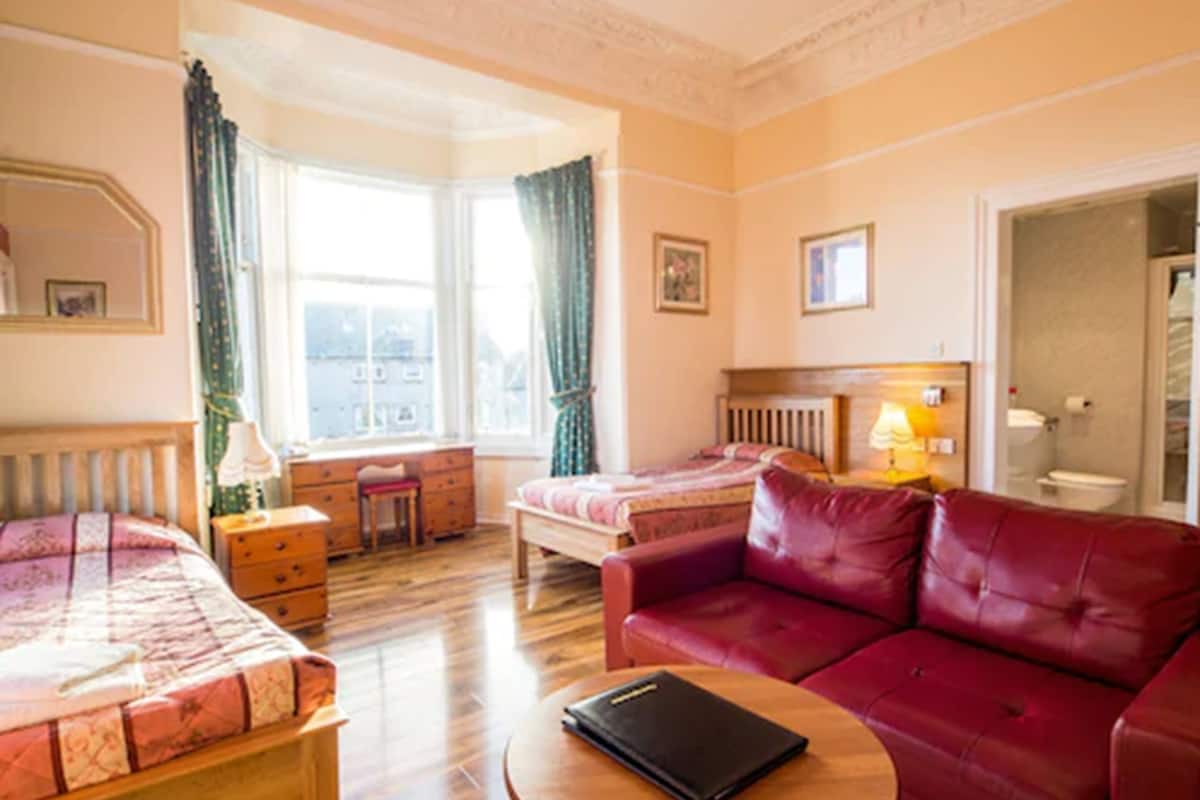 desk, iron/ironing board, travel cot, free wifi