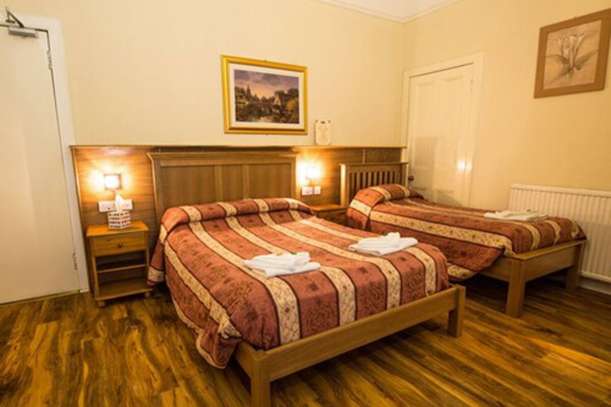 room | desk, iron/ironing board, travel cot, free wifi