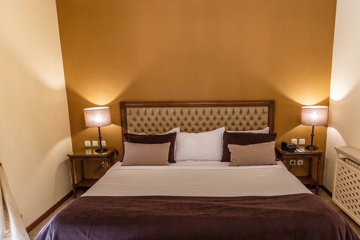 superior double room, 1 king bed, non smoking, lake view | 1 bedroom, premium bedding, in-room safe, desk