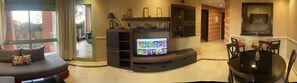 Apartment, 1 Bedroom | Living area | 32-inch flat-screen TV with satellite channels, TV - Appartement Marrakech Garden (Marrakech)