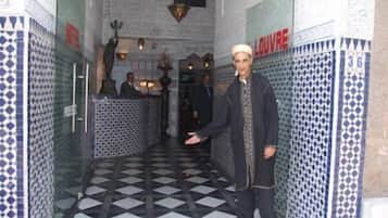 Entrée de l’hébergement