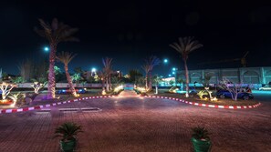 Overnatningsstedets facade