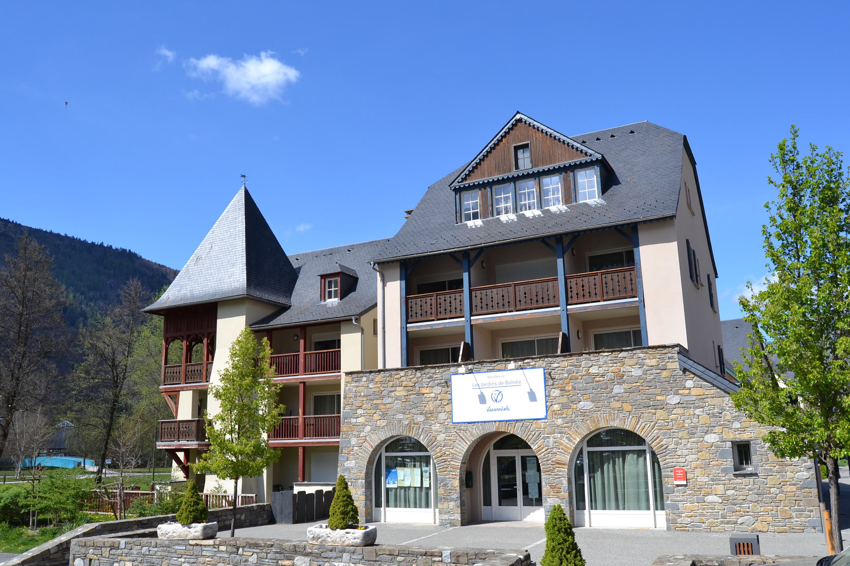 Façade de l’hébergement