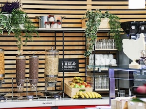 Daily buffet breakfast (EUR 11.00 per person)