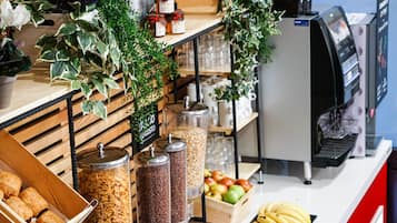 Daily buffet breakfast (EUR 11.00 per person)