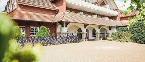 Façana frontal de l'allotjament