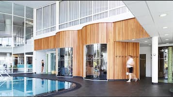 Indoor pool, 2 outdoor pools, pool cabanas (surcharge), pool loungers