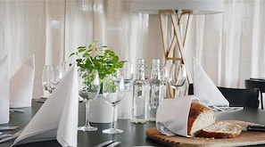 Aamiainen, lounas ja illallinen