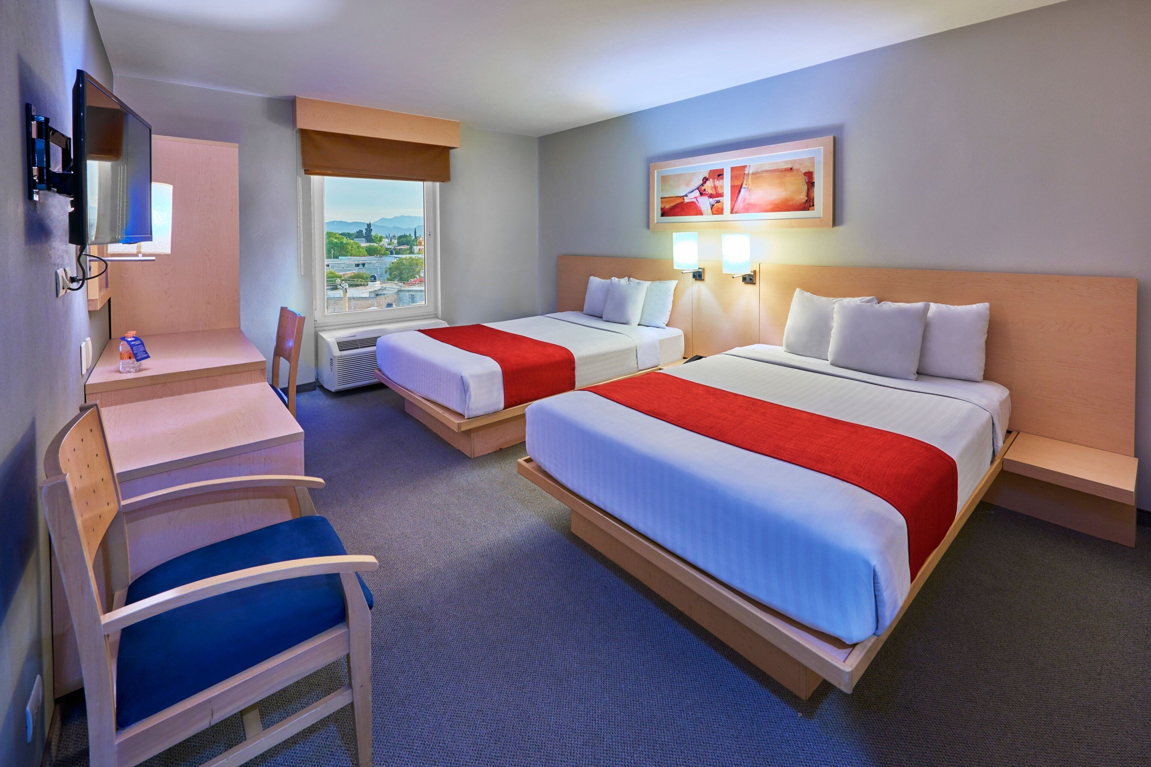 free wifi, bed sheets, alarm clocks