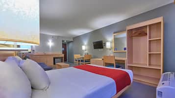 Suite - 1 queensize-seng med sovesofa | Gratis Wi-Fi, sengetøj, vækkeur