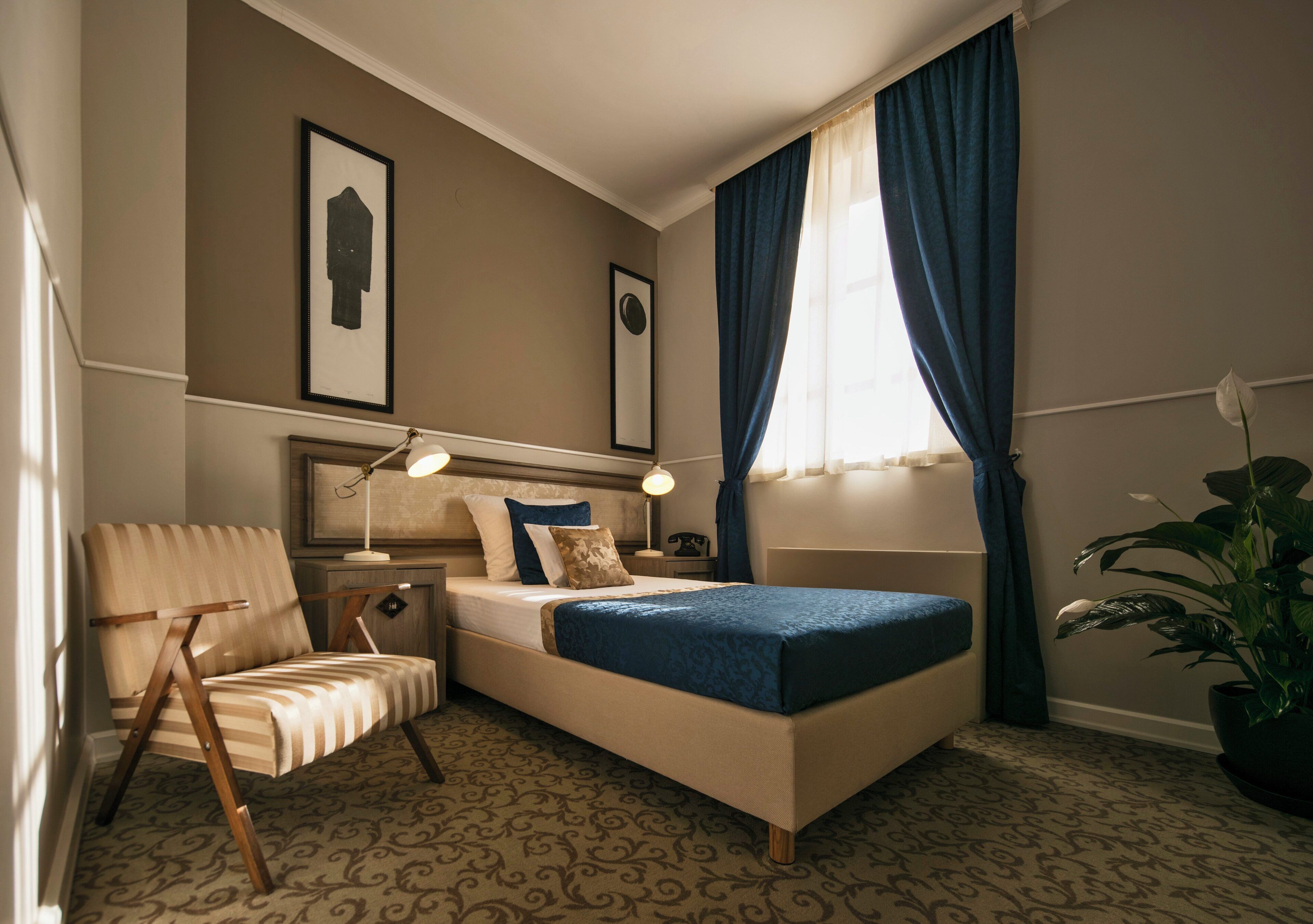 Single Room | Premium bedding, minibar, in-room safe, desk