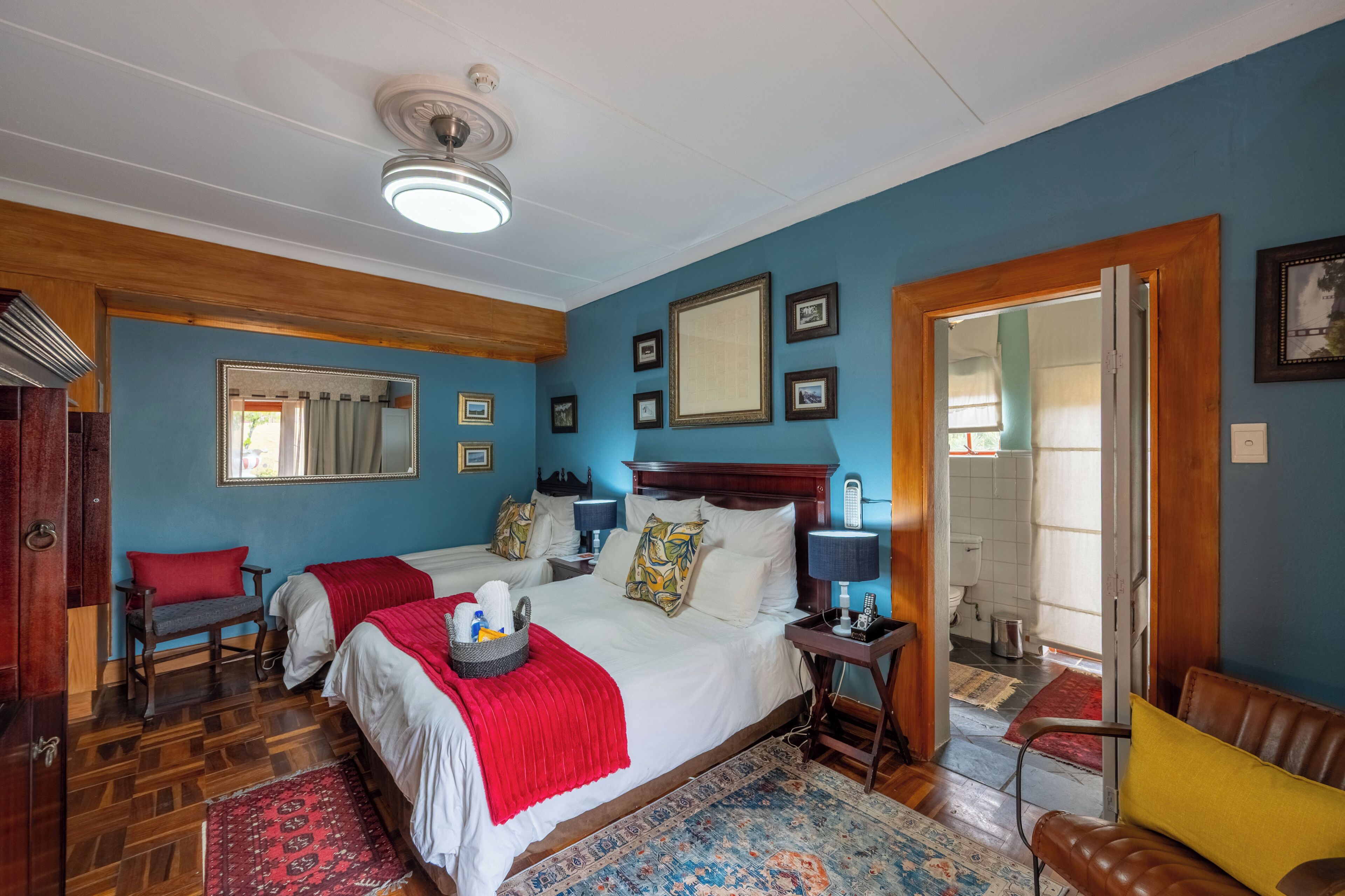 Premium bedding, memory-foam beds, minibar, in-room safe