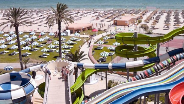 Private beach, white sand - Hotel Marabout Sousse (Sousse)