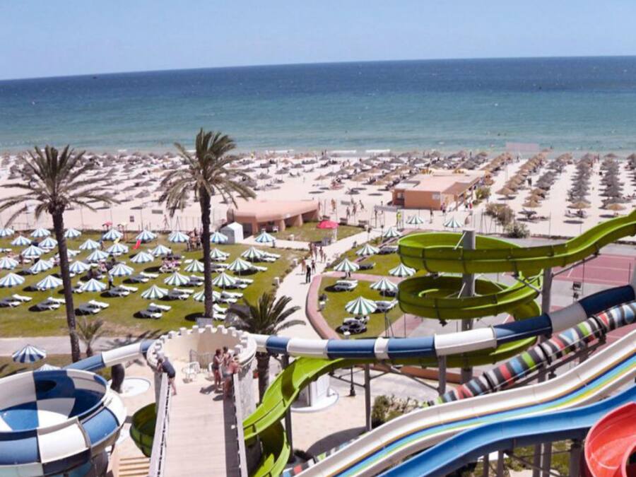 Private beach, white sand