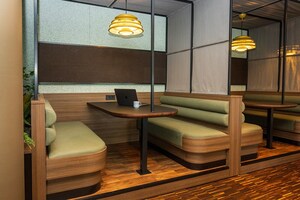 Sitteområde i lobbyen