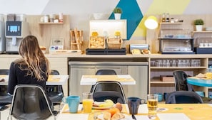 Daily buffet breakfast (EUR 15 per person)